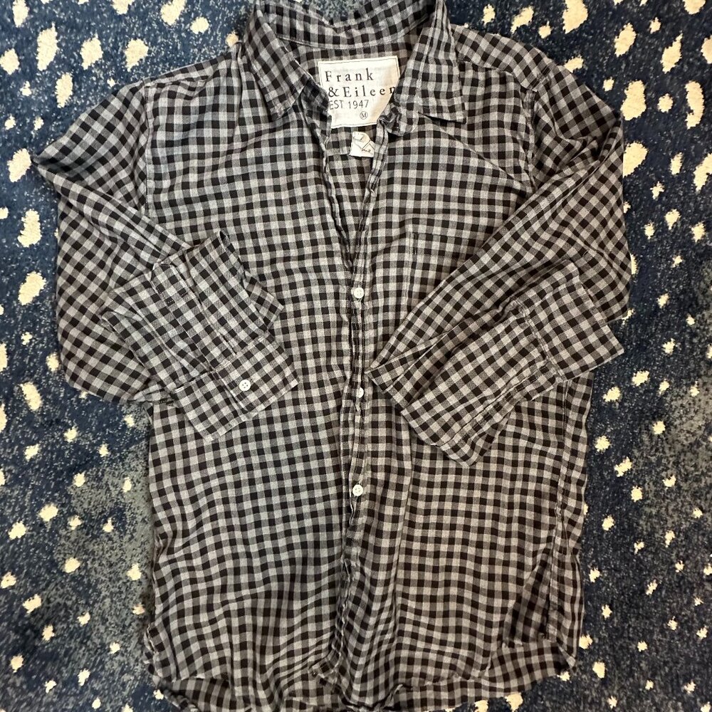 Checked Button Down Shirt